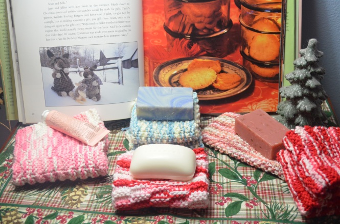 Hand made Christmas, knitting with Tasha Tudor, Forever Christmas Gifts, Old fashioned Christmas Gifts,
