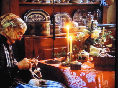 Knitting Tasha Tudor
