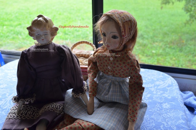 Tasha Tudor Dolls Tasha Tudor daughter Bethany Cottage Elegance Tasha Tudor style Kindred spirit shawl Doll collectors 
