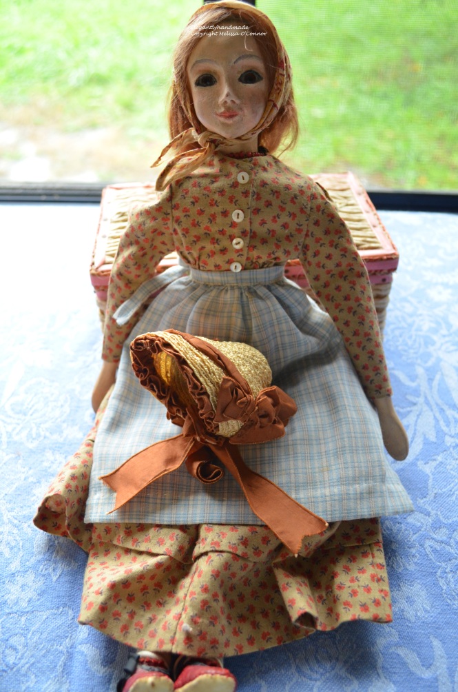 Lucinda Bethany Tudor handcrafted doll Tasha Tudor dolls doll collectors Tasha Tudors children cottage living cottage elegance elegantlyhandmade