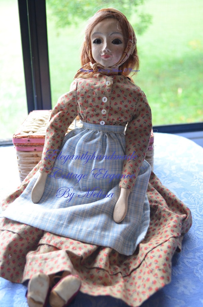 Bethany Tudors doll Lucinda Tasha Tudors dolls hand crafted dolls art dolls doll collectors elegant cottage elegantlyhandmade cottage elegance A Doll for Bethany 