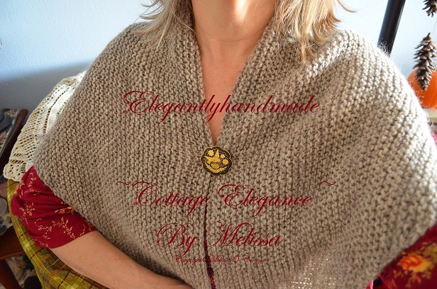 Tasha Tudor shawl sale elegantlyhandmade.etsy.com Mothers day hand made gift sale